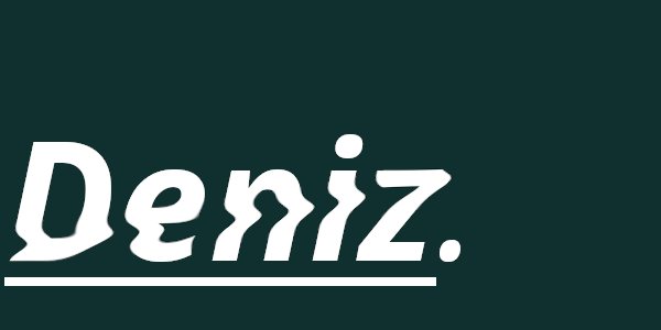Deniz. Banner